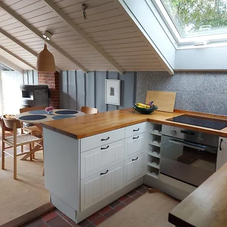 Dom wakacyjny Immi's Hus - Strandhaus Mit Garten Holnishof