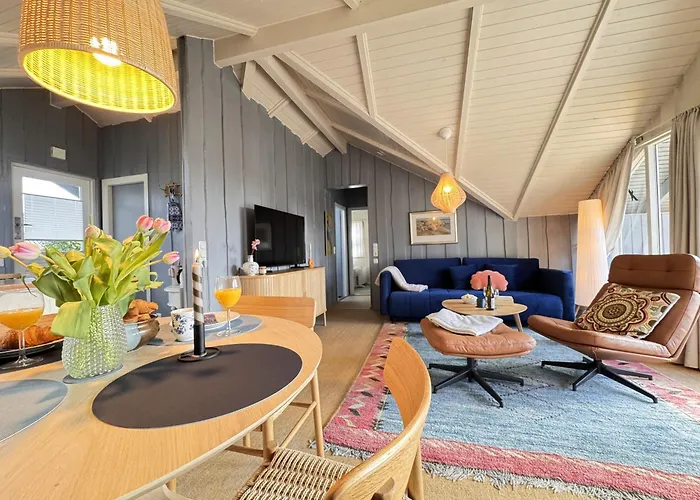 Hébergement de vacances Immi's Hus - Strandhaus Mit Garten Glücksburg